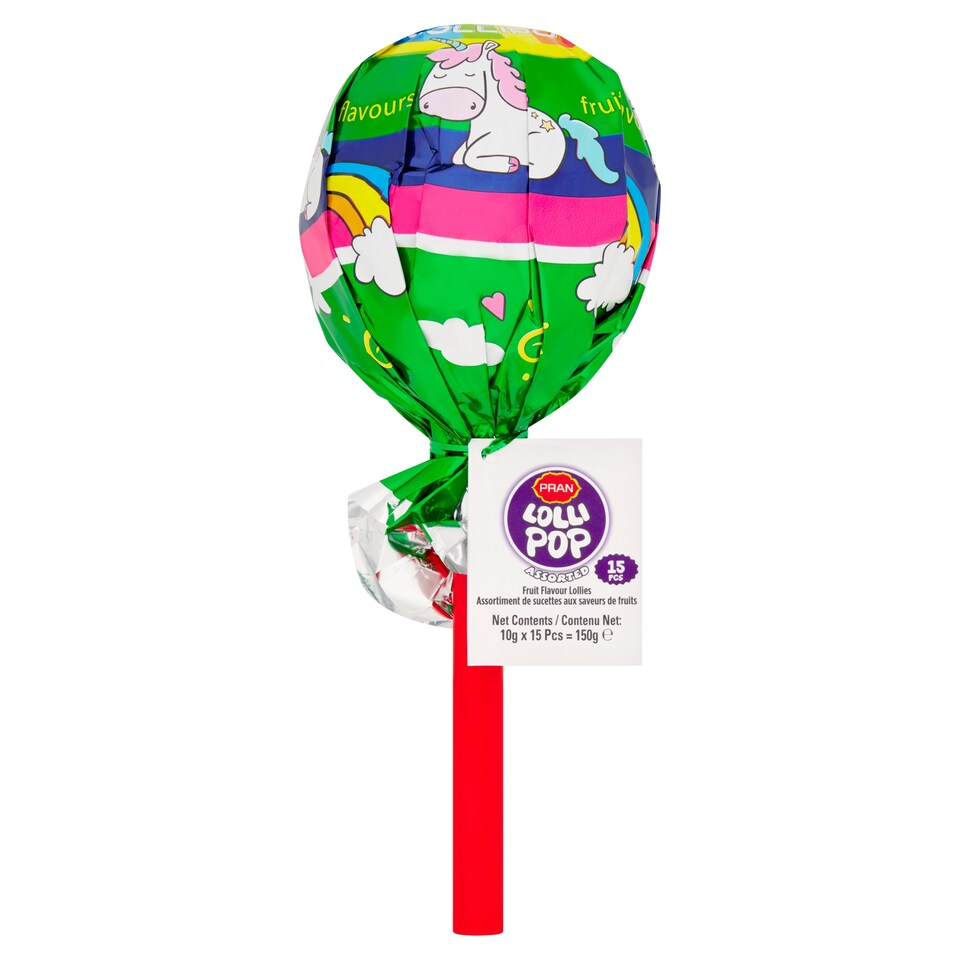Pran Assorted Lollipop 15x10g