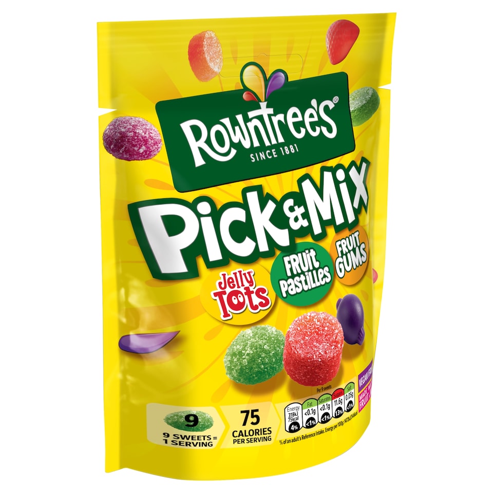 image 1 of Rowntree's Pick & Mix Sweets Sharing Bag 150g