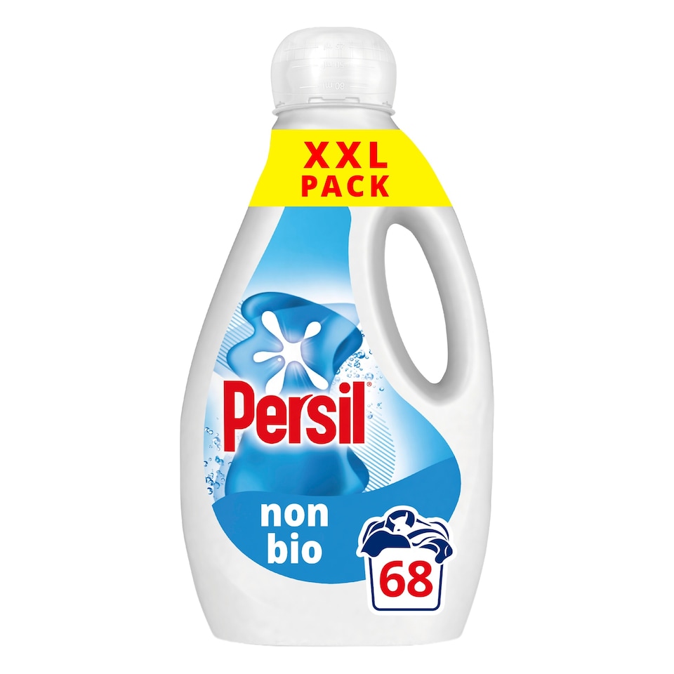 image 1 of Persil Non Bio Laundry Washing Liquid Detergent 68 Washes 1836ml