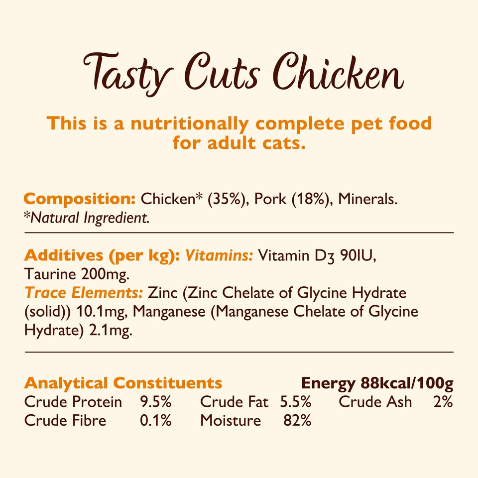 image 1 of Lily’s Kitchen Tasty Cuts in Gravy Multipack for Adult Cats 4x85g,
