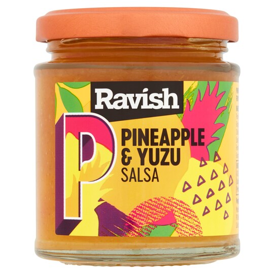 English Provender Pineapple & Yuzu Salsa Relish 195G Tesco Groceries