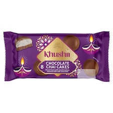 Isla Delice Khushii 8 Chocolate Chai Cakes 142g
