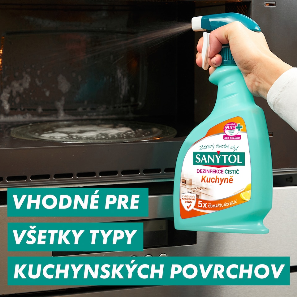 obrázok 1 z Sanytol Dezinfekcia čistič kuchyne pure 500 ml