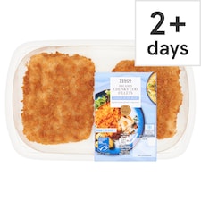 Tesco 2 Breaded Chunky Cod 350G