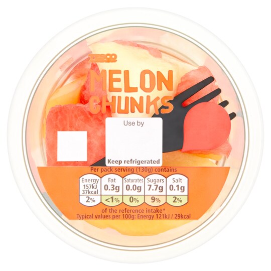 Tesco Melon Chunks 130G Tesco Groceries