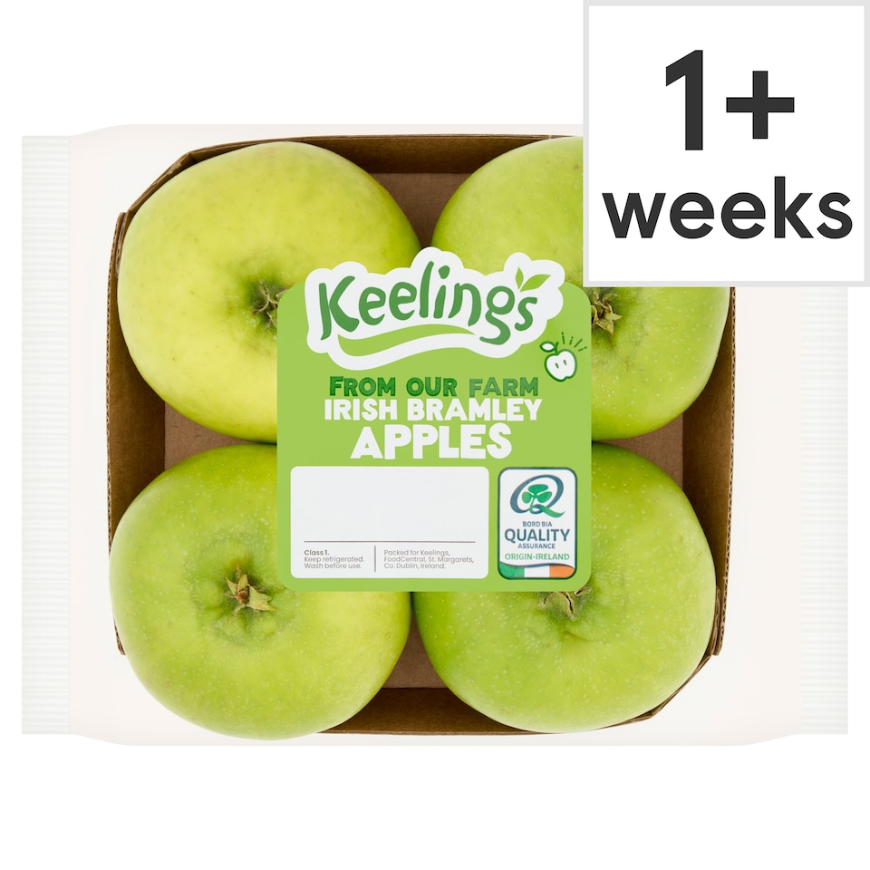 Keelings Irish Bramley Apple 4 Pack
