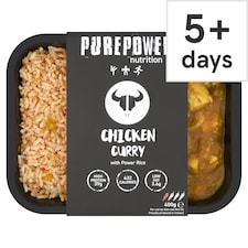 Purepower Chicken Curry With Rice 400G