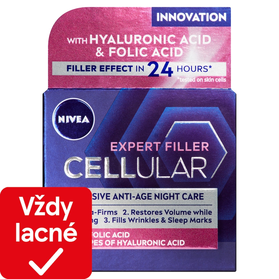 image 1 of Nivea Cellular Expert Filler Night Cream 50 ml