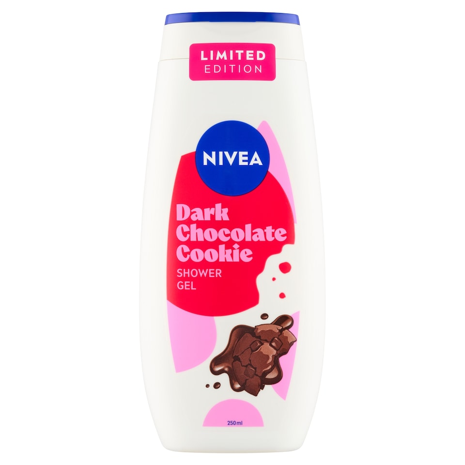 image 1 of Nivea Dark Chocolate Cookie Shower Gel 250ml