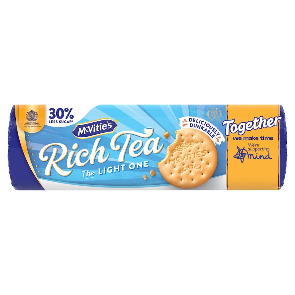 McVities Rich Tea The Light One Biscuits 300g