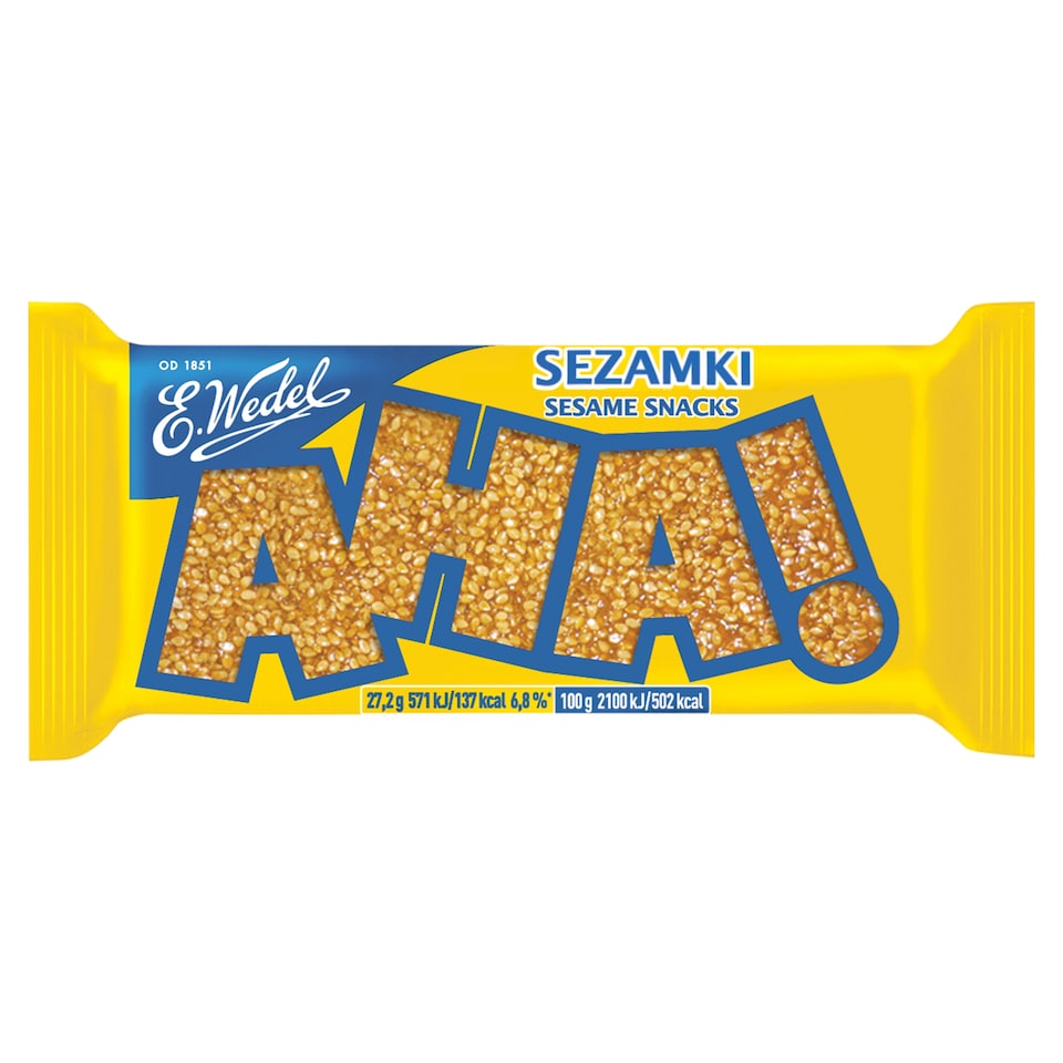 E.Wedel Aha! Sezamki Bar 27.2G