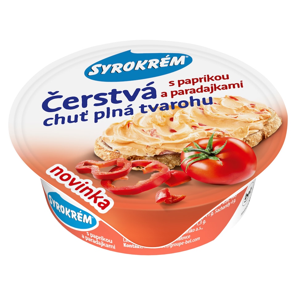 Syrokrém with Pepper and Tomatoes 80 g
