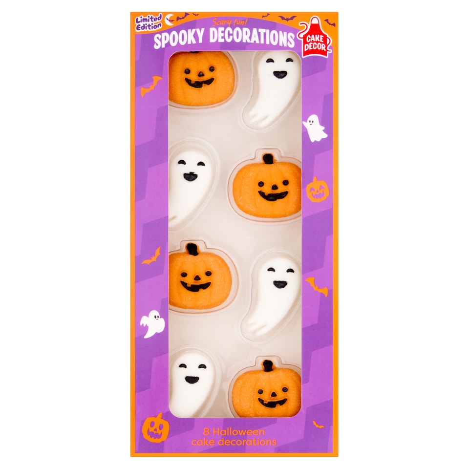 Cake Decor Spooky Decorations 8pk