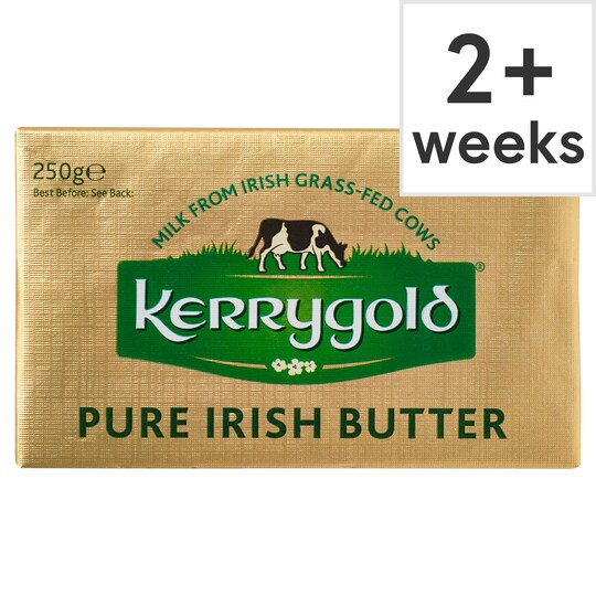 Kerrygold Pure Irish Block Butter 250g Tesco Groceries