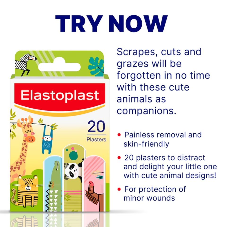 image 1 of Elastoplast Animal Plasters 20 pack