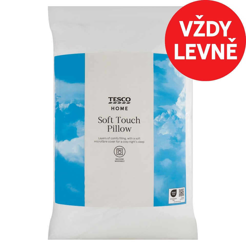 Tesco Home Soft Touch Pillow 70 cm x 90 cm
