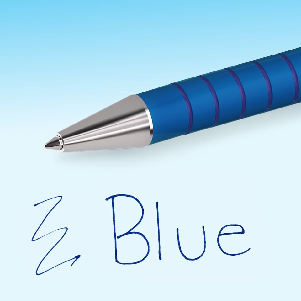 image 1 of Paper Mate Flexgrip Ultra Ballpoint Pens, Blue, 5 Count