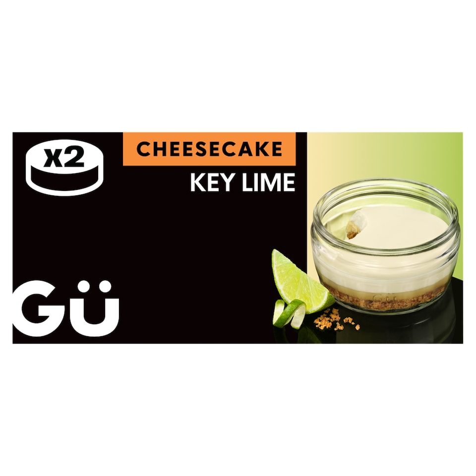 image 1 of Gu Key Lime Pie Cheesecake Dessert (2x70g)