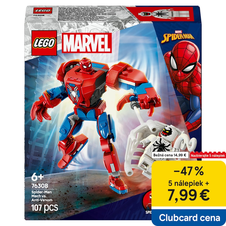 obrázok 1 z LEGO Marvel 76308 Spider-Man v robotickom obleku vs. Anti-Venom