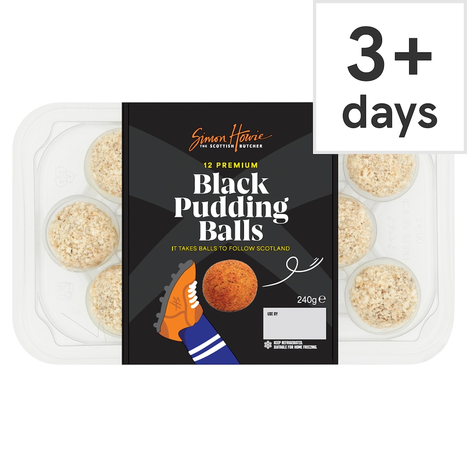 image 1 of Simon Howie 12 Black Pudding Bon Bons 240G