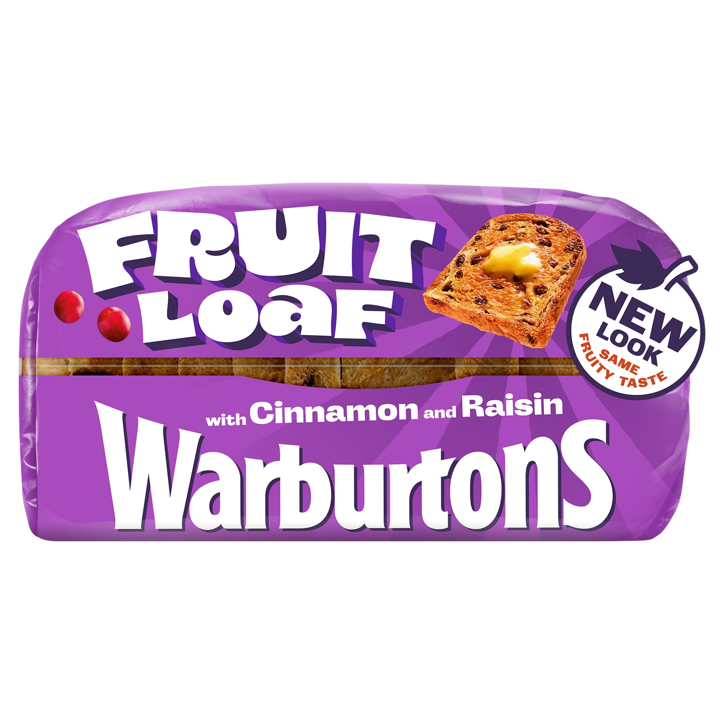 Warburtons Fruit Loaf With Cinnamon & Raisin 400G