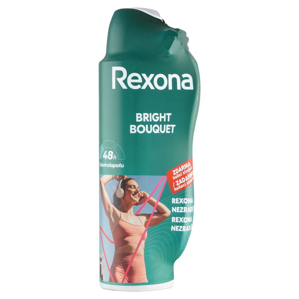 image 1 of Rexona Bright Bouquet Antiperspirant Spray for Women 150ml + Razor