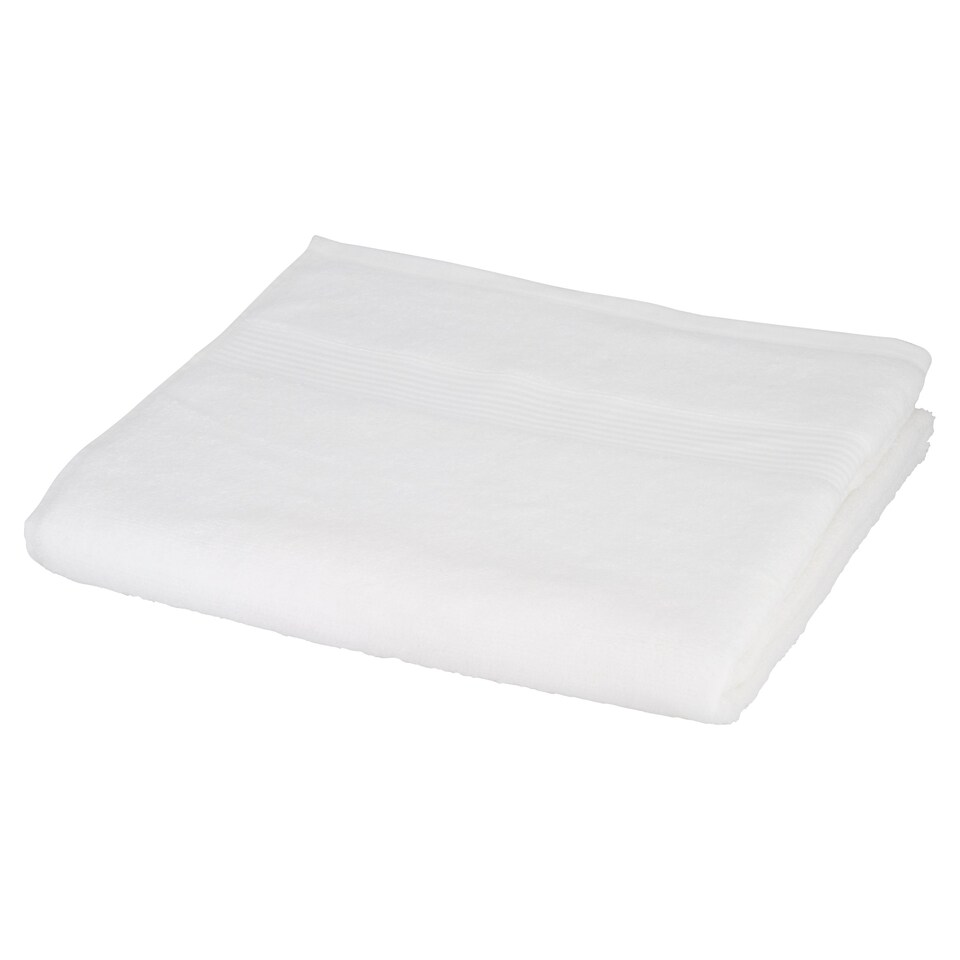 Tesco White Simply Soft Bath Towel Tesco Groceries