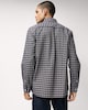image 3 of F&F Pure Cotton Checked Oxford Shirt in Navy