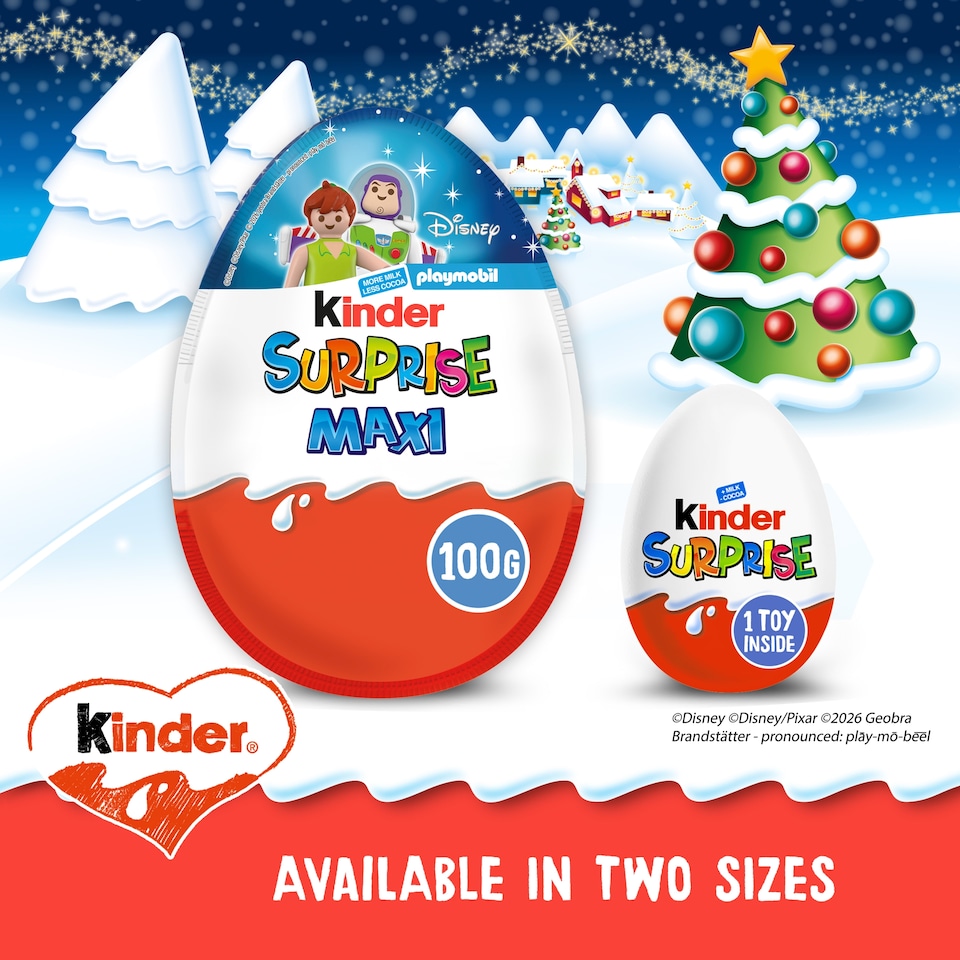 image 1 of Kinder Surprise Egg 100G