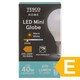 image 1 of Tesco Home LED Mini Globe 4.2W E14 Warm White Light 1 pc