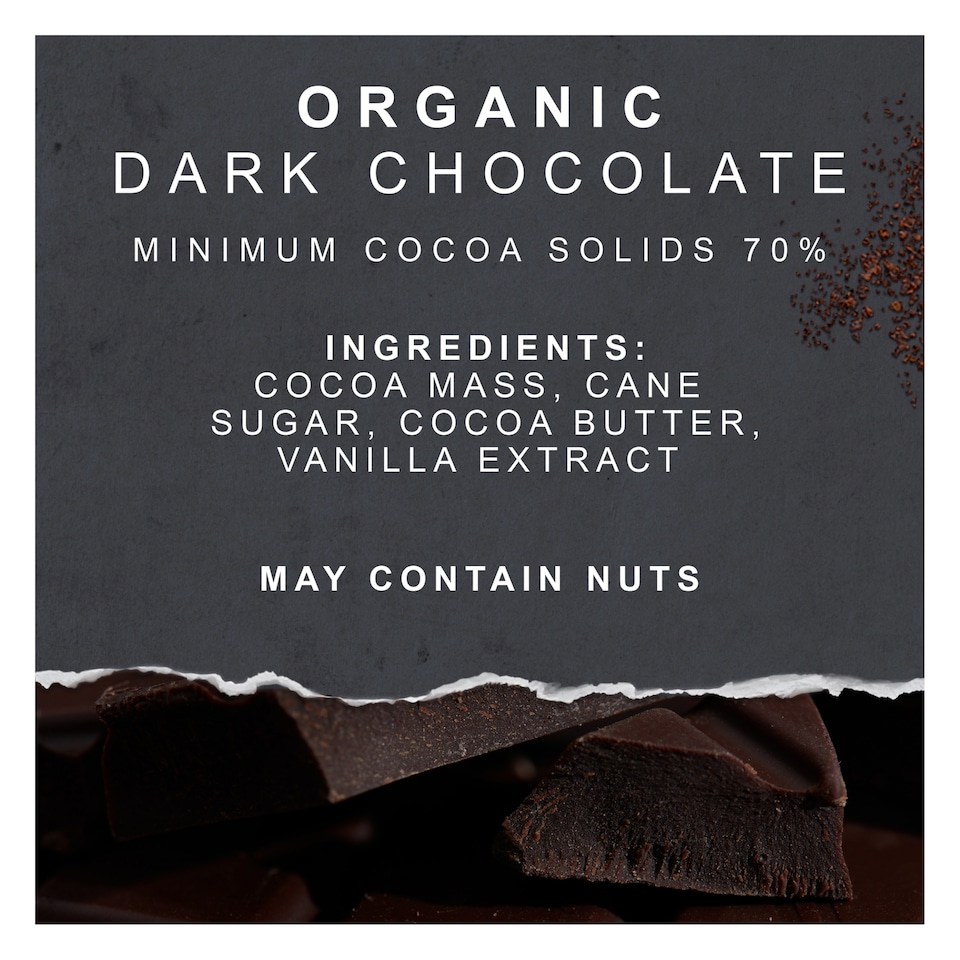 image 1 of Green & Black's Organic 70% Dark Chocolate Bar 90g