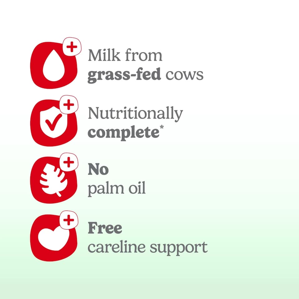 image 1 of Cow & Gate Hungry First Baby Milk Formula Powder 0-12 Months 800g