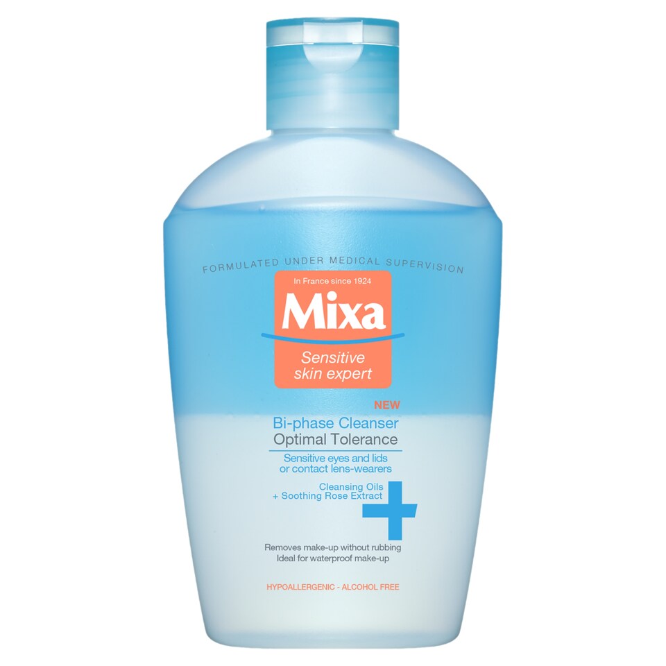 MIXA SENSITIVE SKIN EXPERT Optimal Tolerance Bi-Phase Cleanser 125 ml