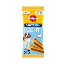 PEDIGREE DentaStix Light Daily Dental Chews Medium Dog 5 Sticks 70g