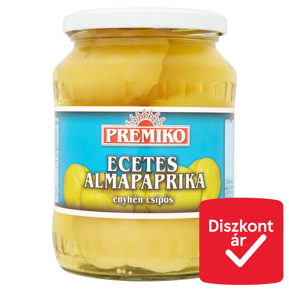 Premiko enyhén csípős ecetes almapaprika 680 g
