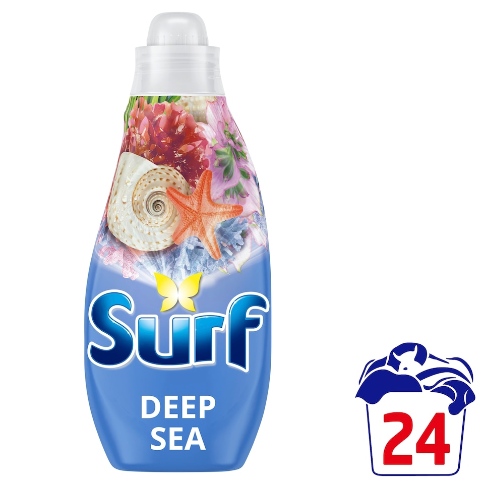 image 1 of Surf Deep Sea Liquid Laundry Detergent 24 Washes 648ml