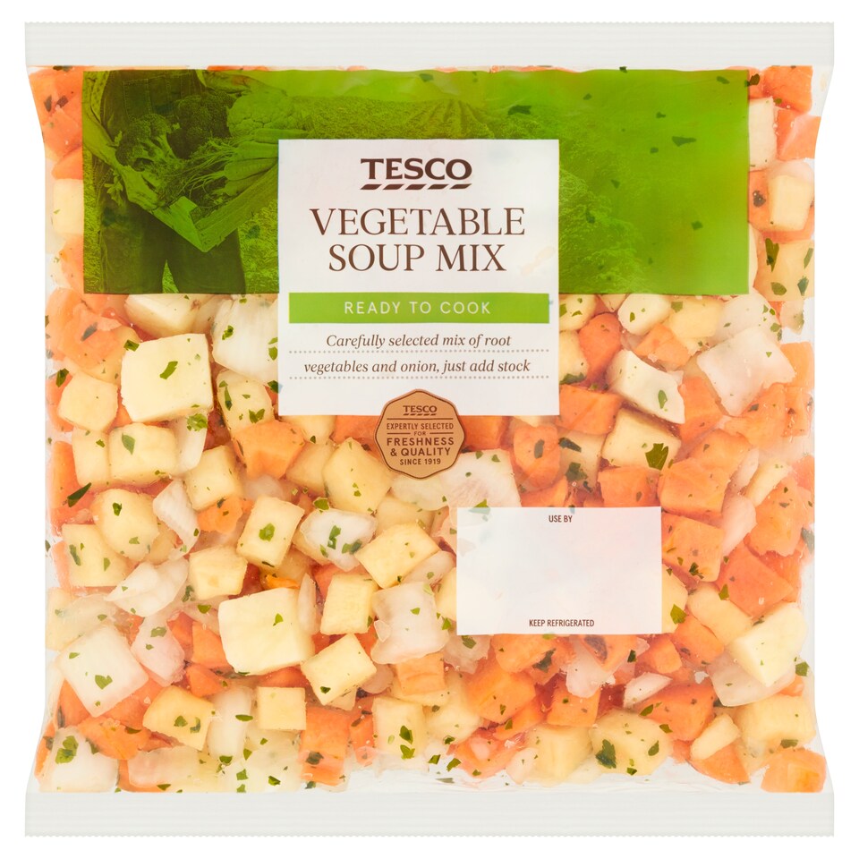 image 1 of Tesco Vegetable Soup Mix 720G