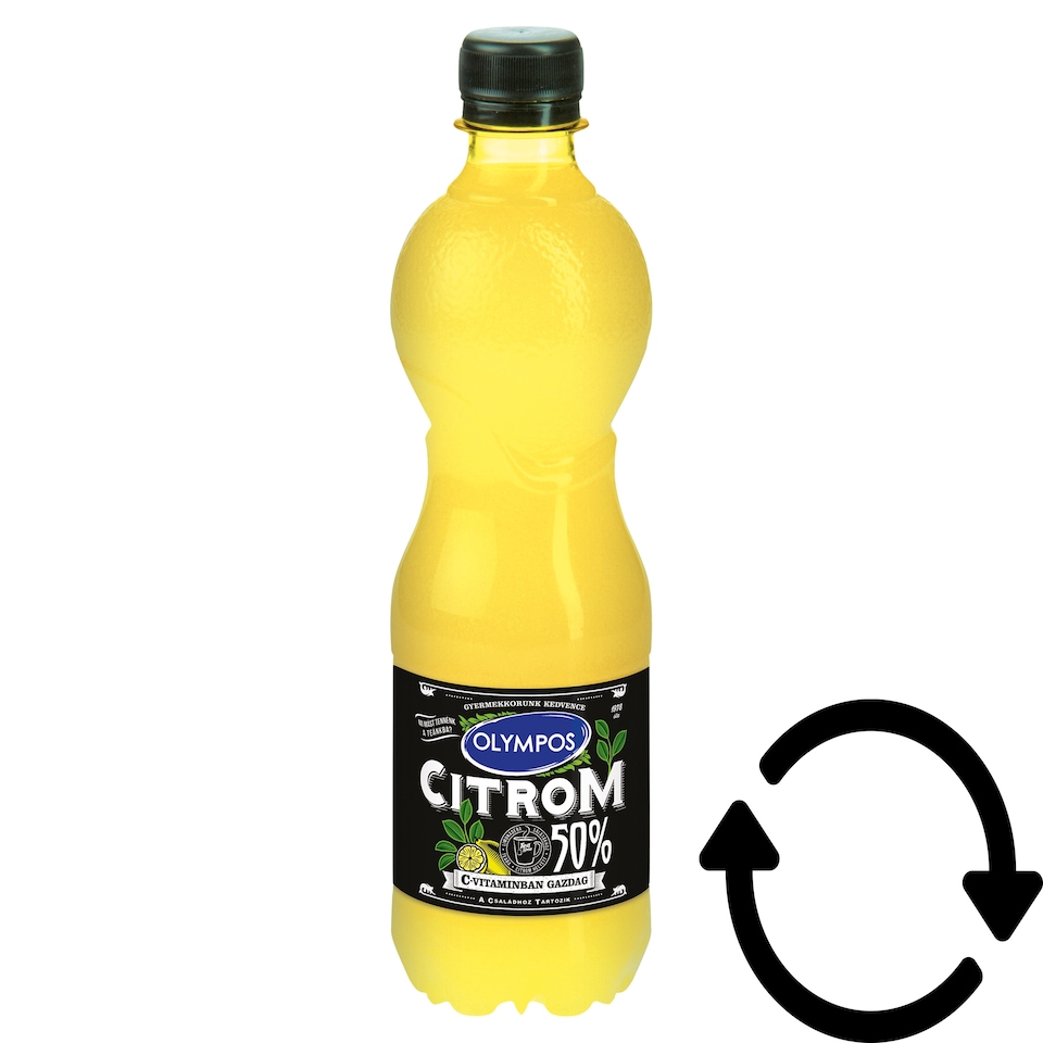 Olympos Lemon Flavouring with 50% Lemon Juice Content 0,5 l