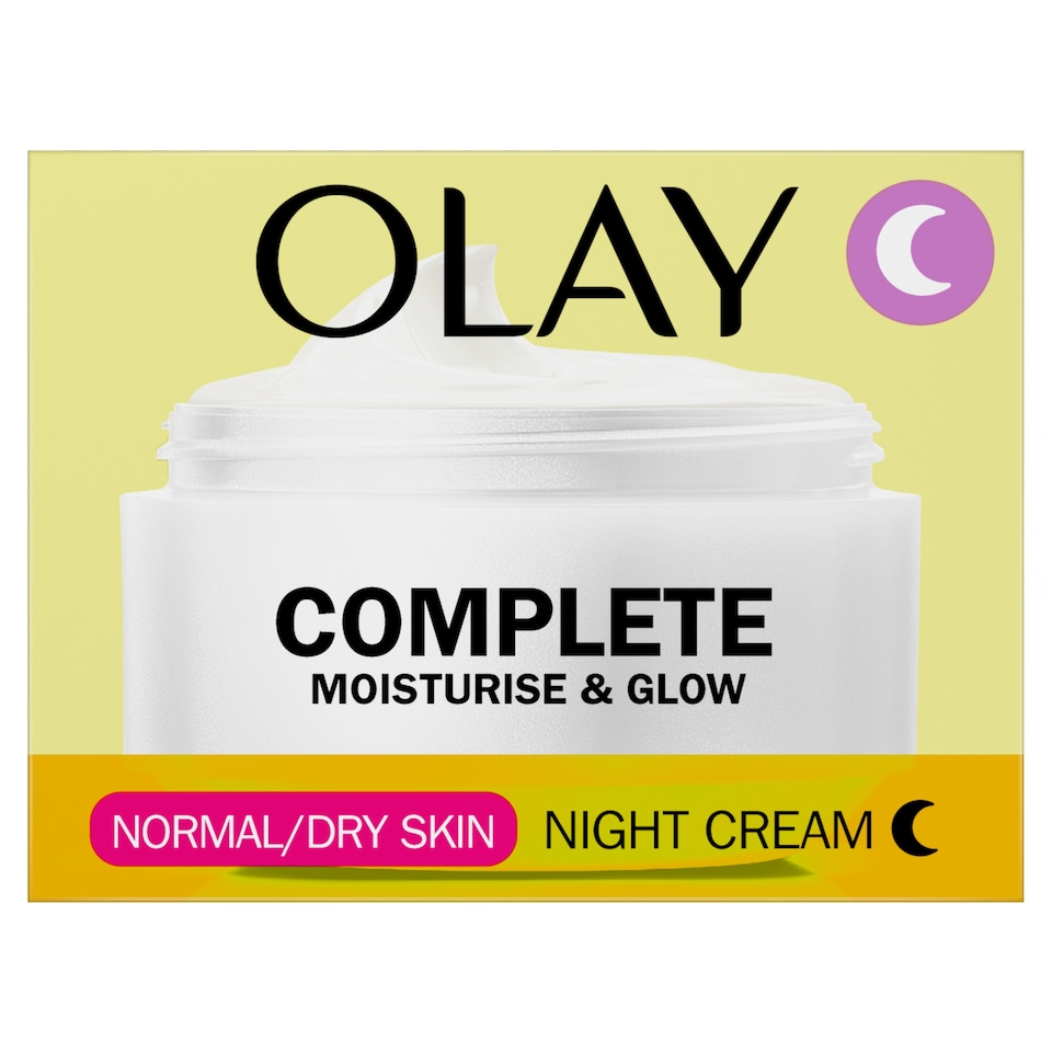 image 1 of Olay Complete Care Night Cream Moisturiser 50Ml