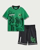image 4 of Minecraft 2-Piece Boom TNT T-Shirt and Shorts Set in Green