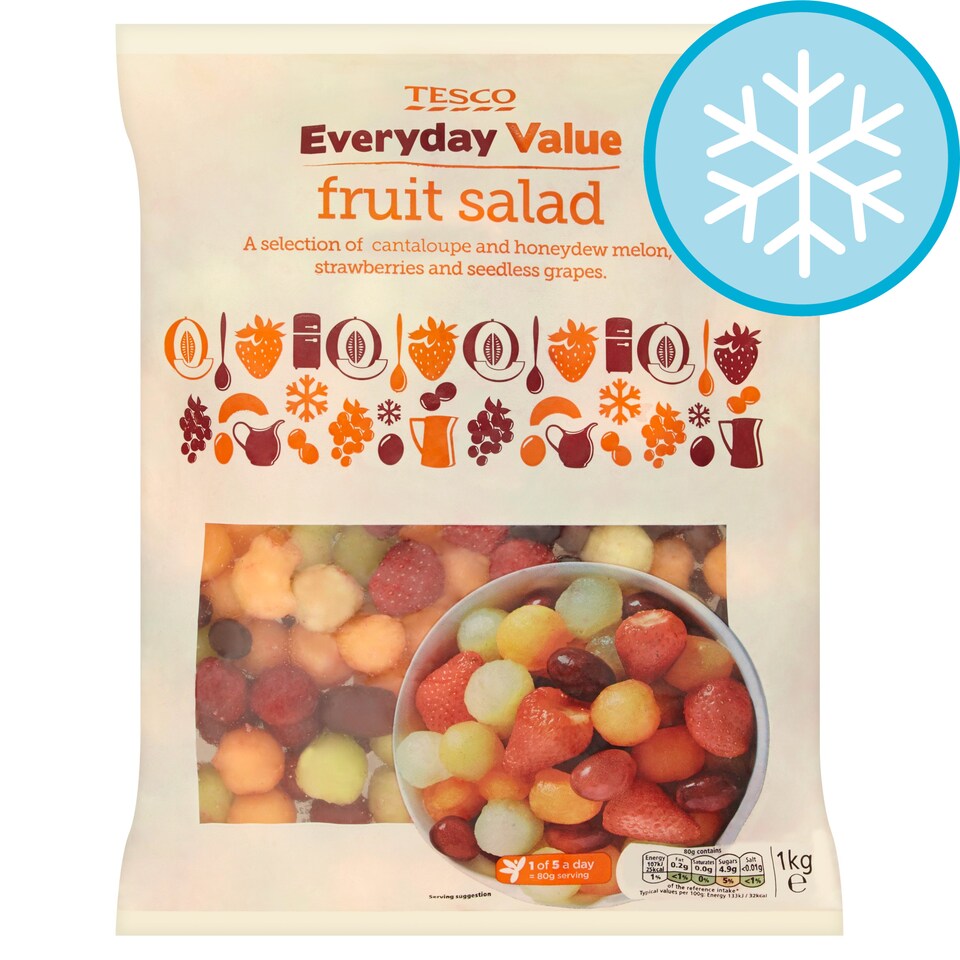 TESCO FRUIT SALAD 1KG