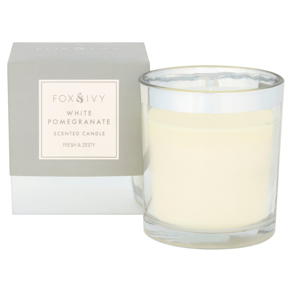 image 1 of Fox And Ivy Clsc Scented Candle White Pomegranate