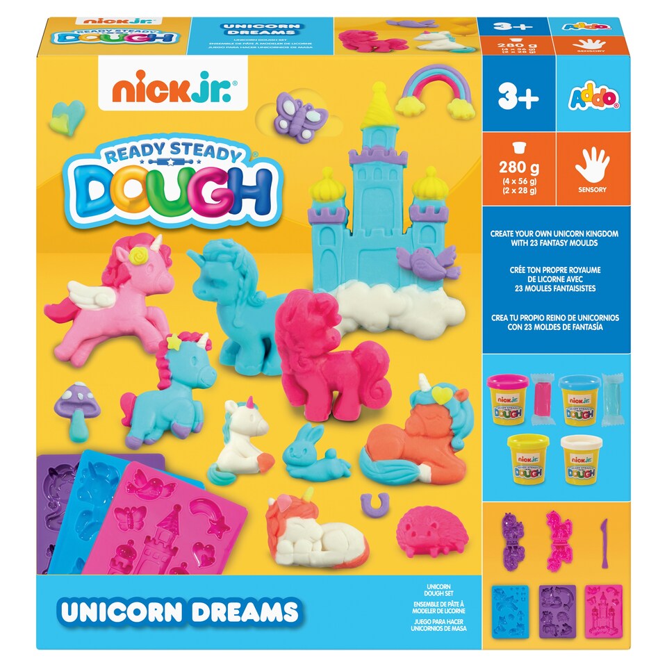 Addo Nick Jr. Modelína sada jednorožec 280 g
