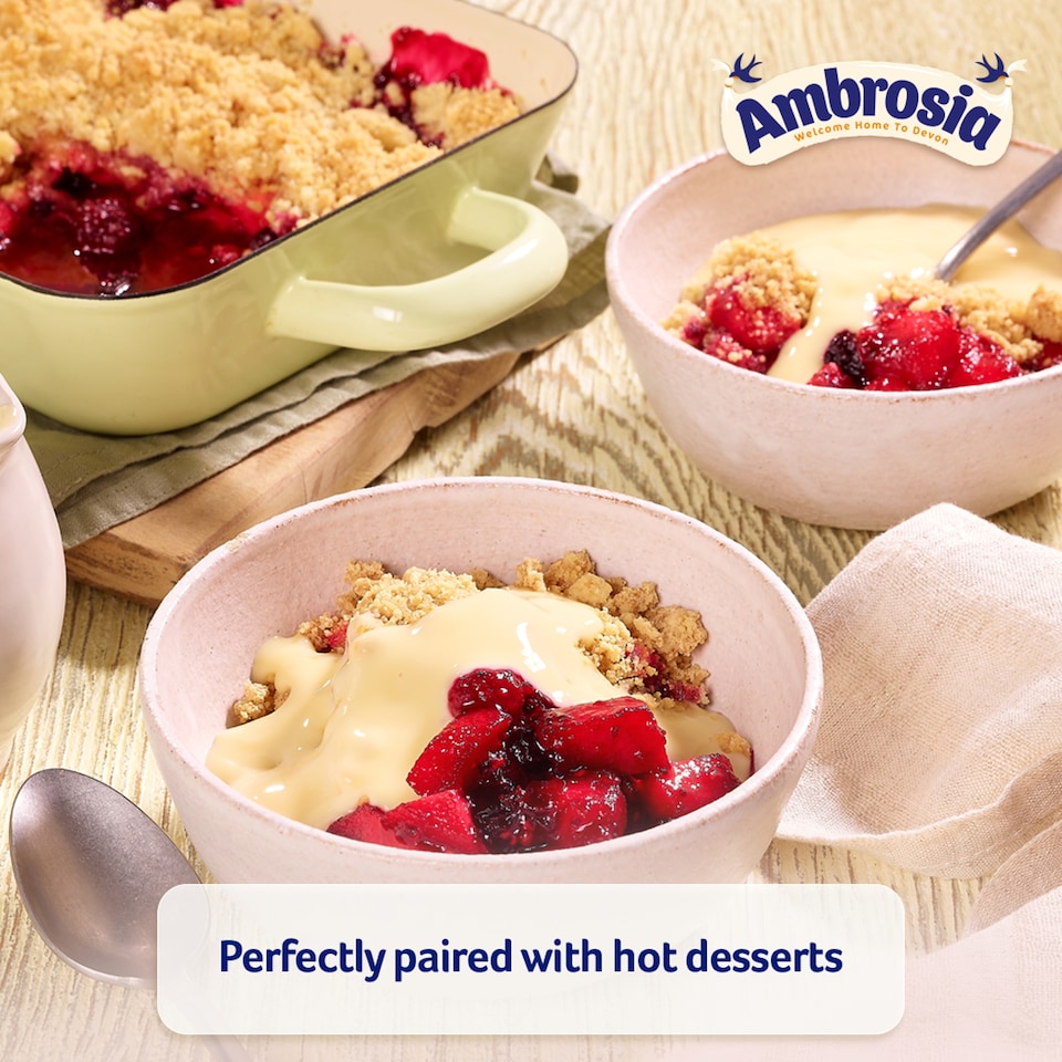 image 1 of Ambrosia Ready To Eat Devon Custard 4 X 120G
