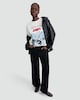 image 2 of Jaws Movie Poster Pure Cotton T-Shirt in White