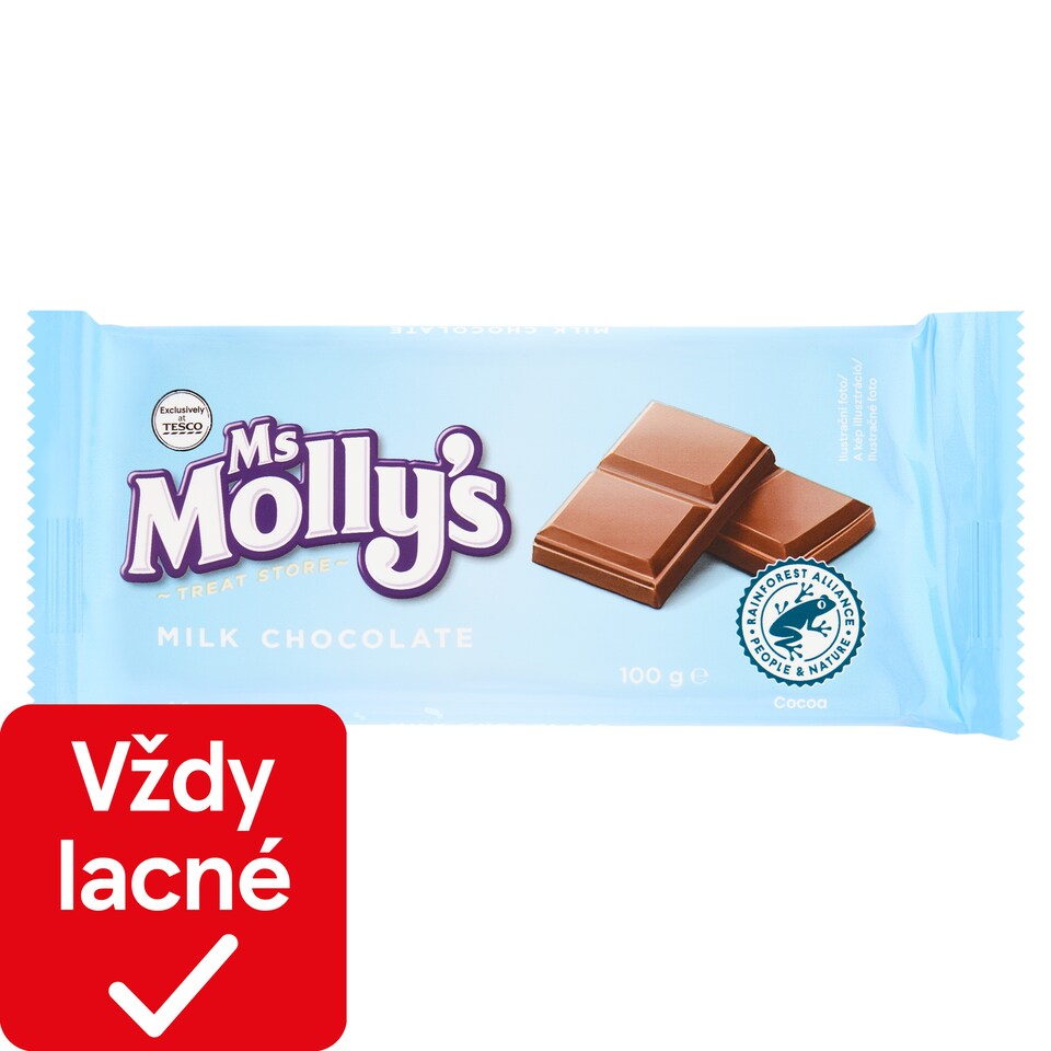 Ms Molly's Milk Chocolate 100 g