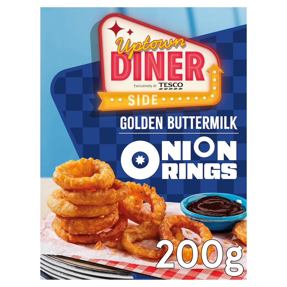 image 1 of Uptown Diner Golden Buttermilk Onion Rings 200g