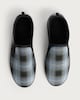 image 2 of F&F Check Print Slippers in Black