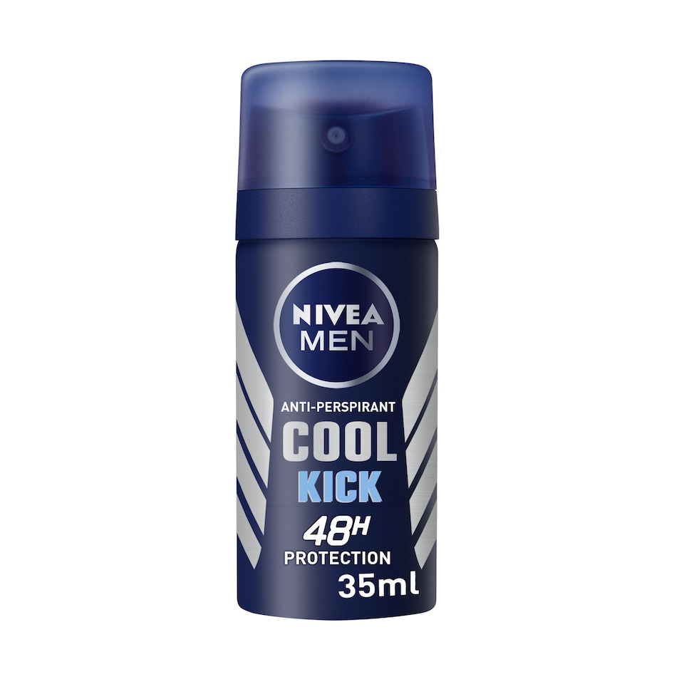 image 1 of NIVEA MEN Antiperspirant Deodorant Spray - Cool Kick 35ml