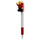 image 2 of Lego 2.0 Red Gel Pen with Minifigure